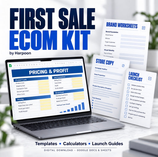 First Sale Ecom Kit by Harpoon